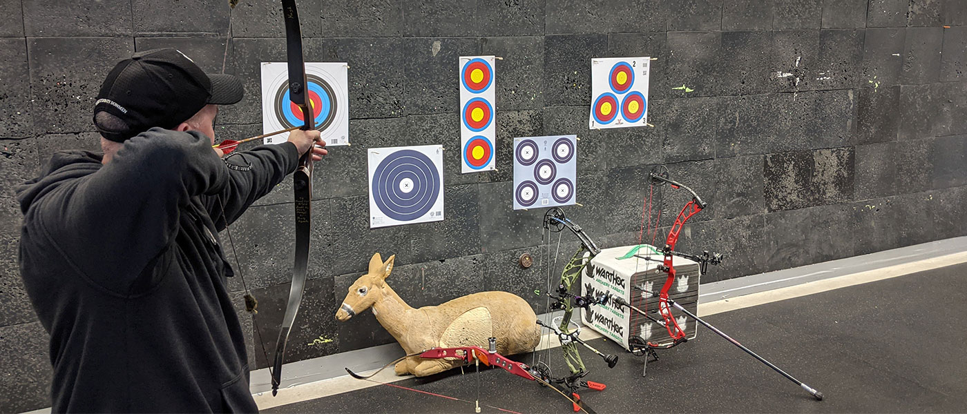 Archer using Indoor Range